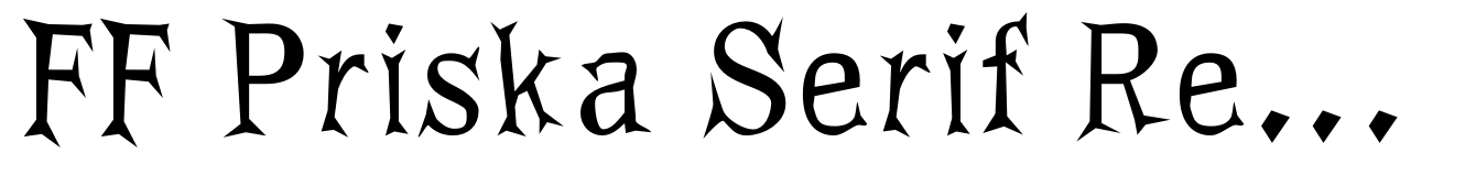 FF Priska Serif Regular